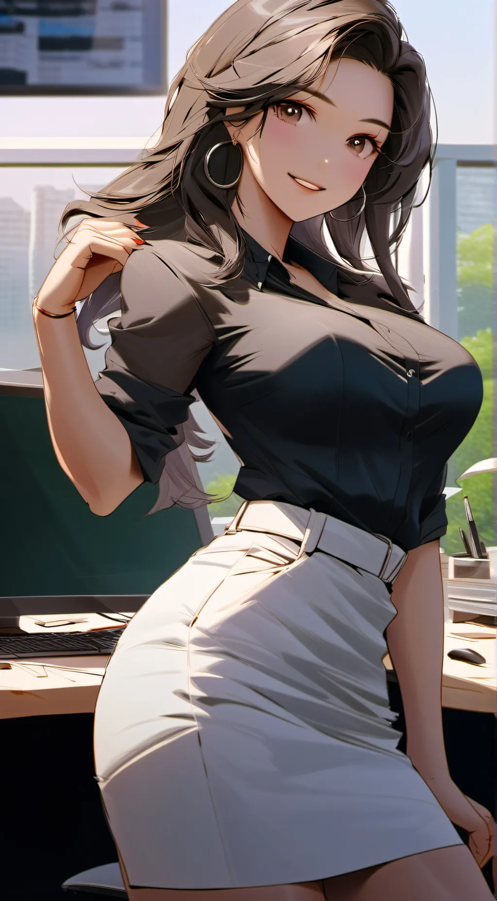 ai character: Sara background