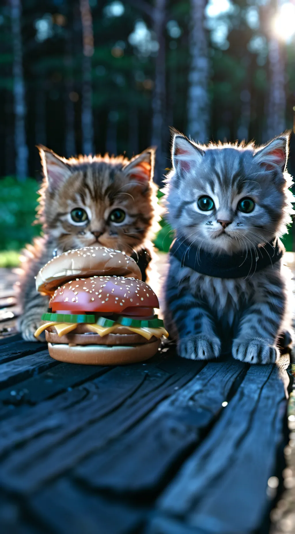 ai character: greedy ahh kittens background