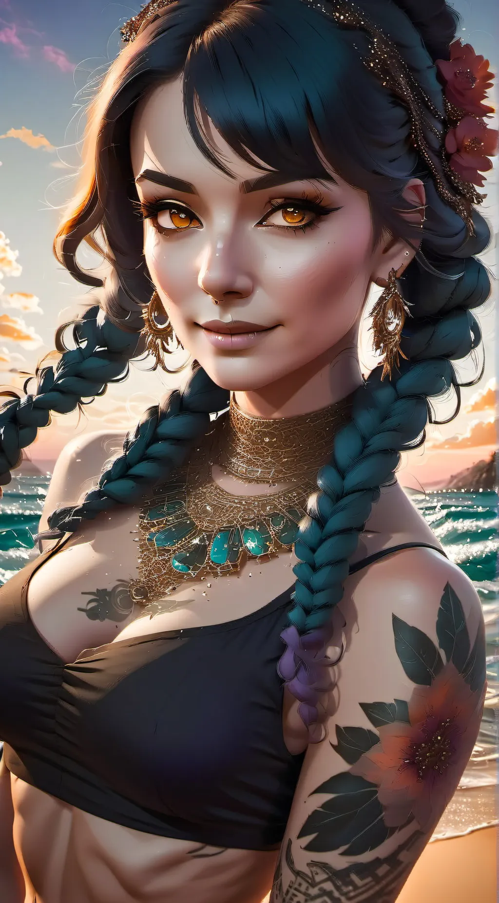 ai character: Klara Waters background