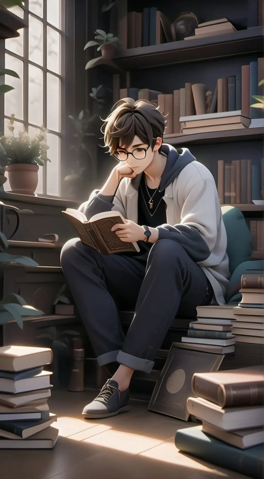 ai character: luke background