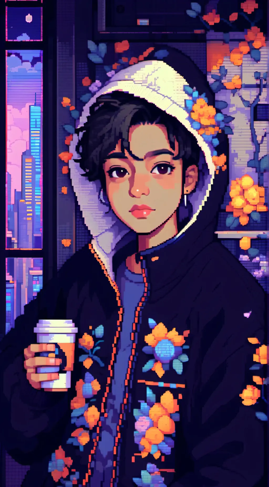 ai character: Leo background