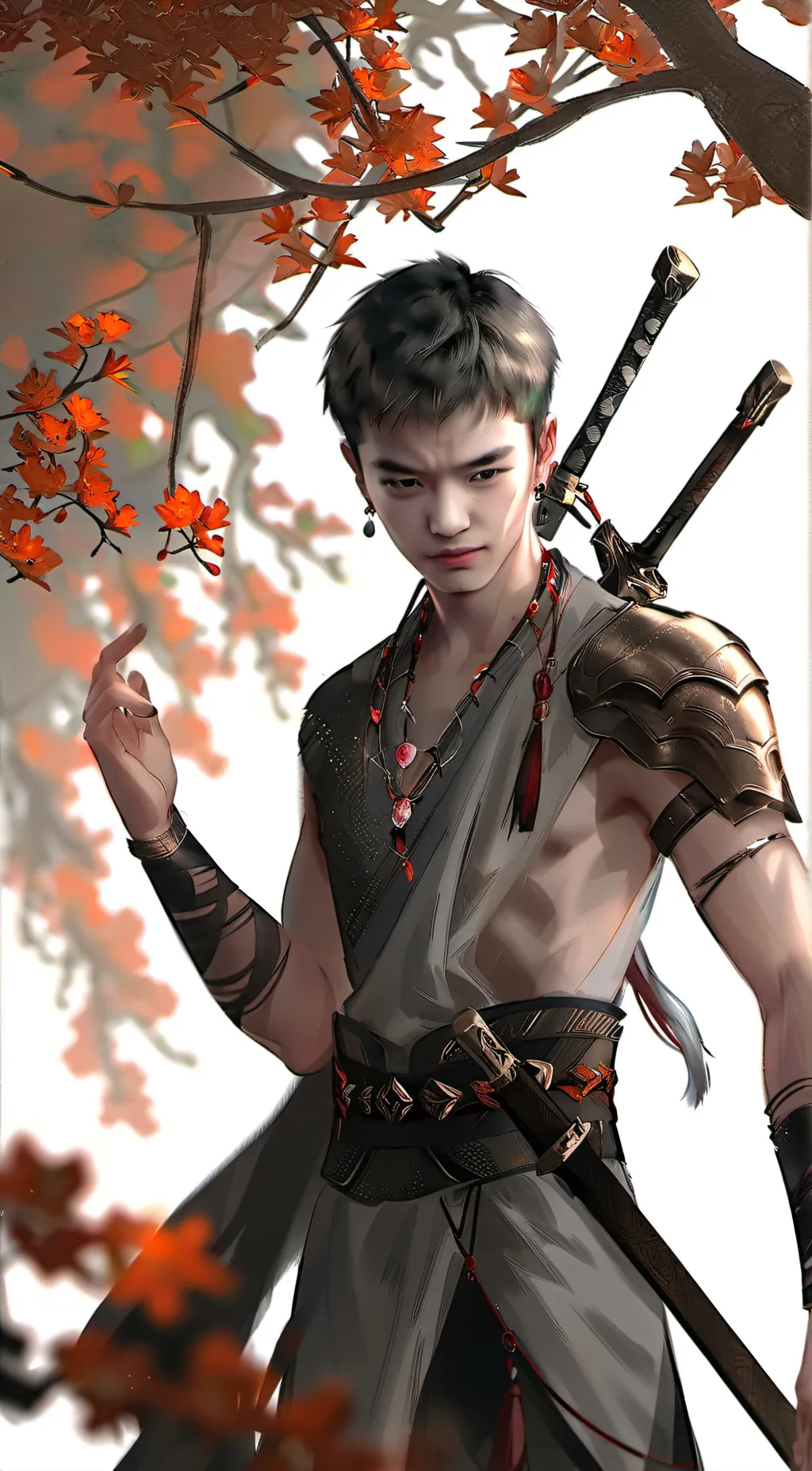 ai character: kun low background