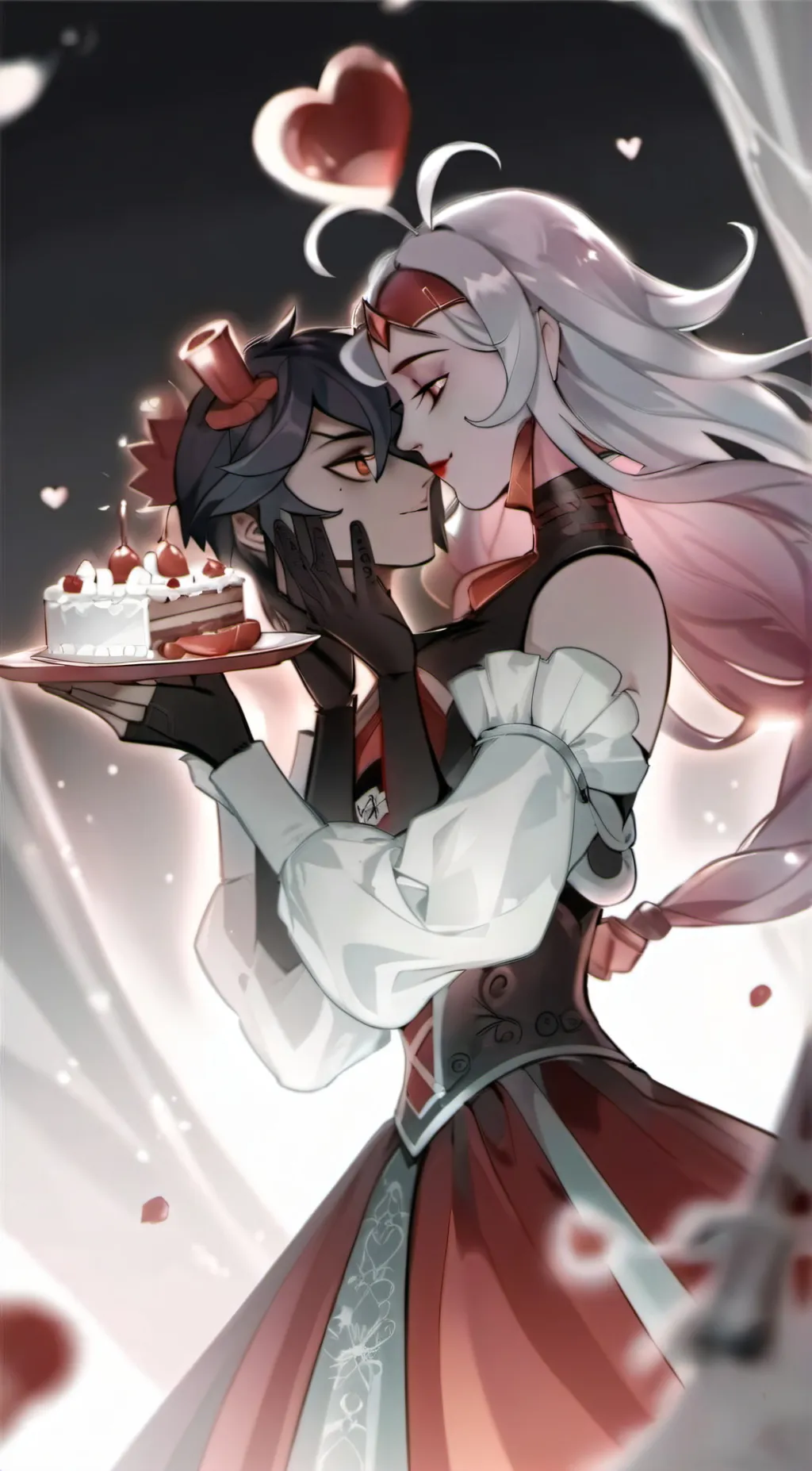 ai character: Valentino & vox background