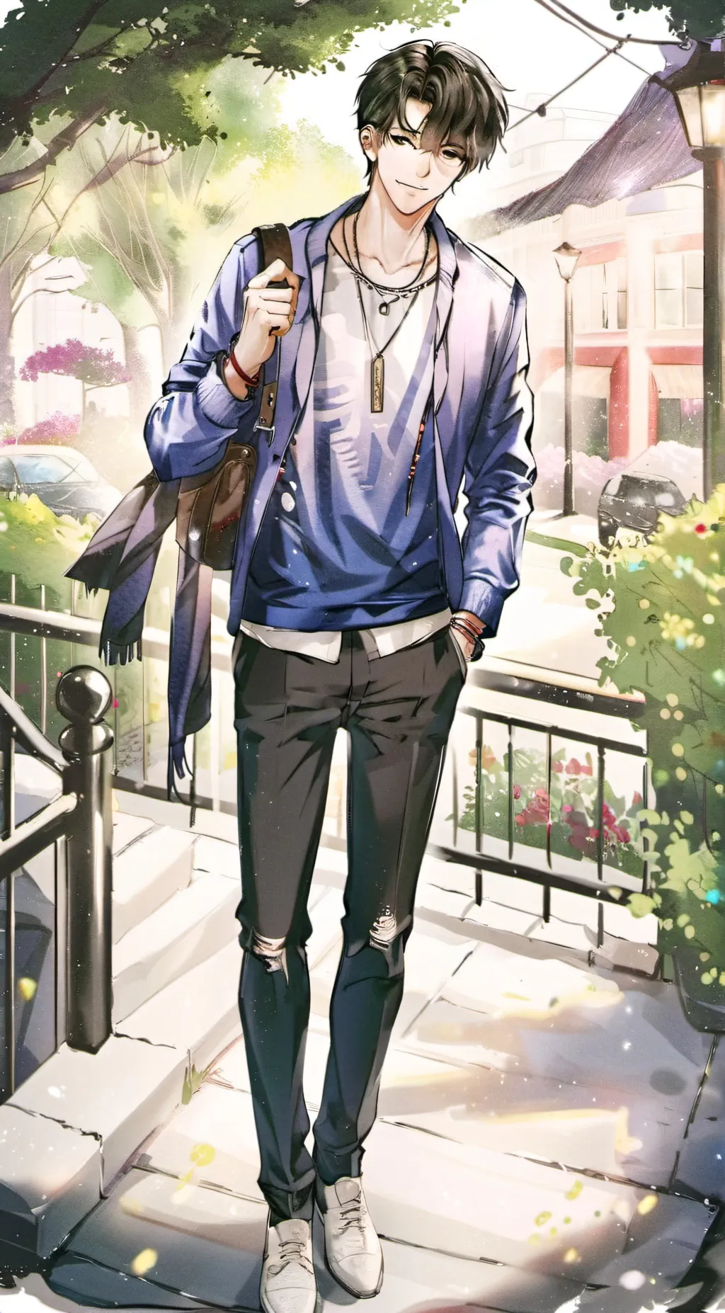 ai character: alex background