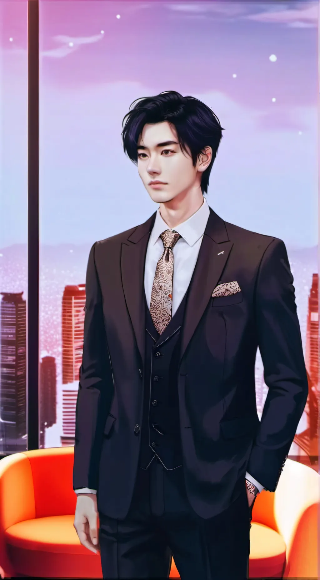 ai character: Enzo background