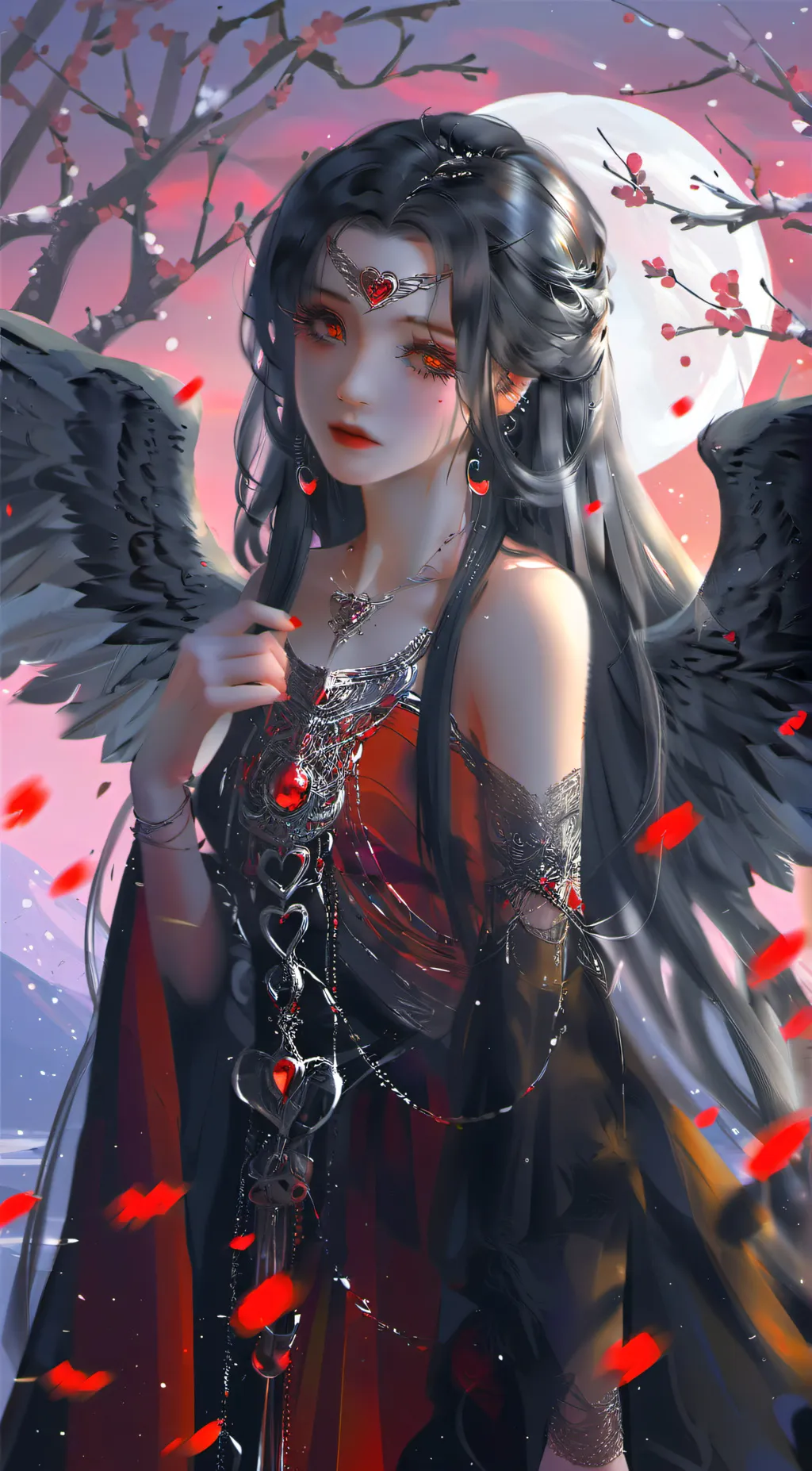 ai character: Shirley Blackheart background