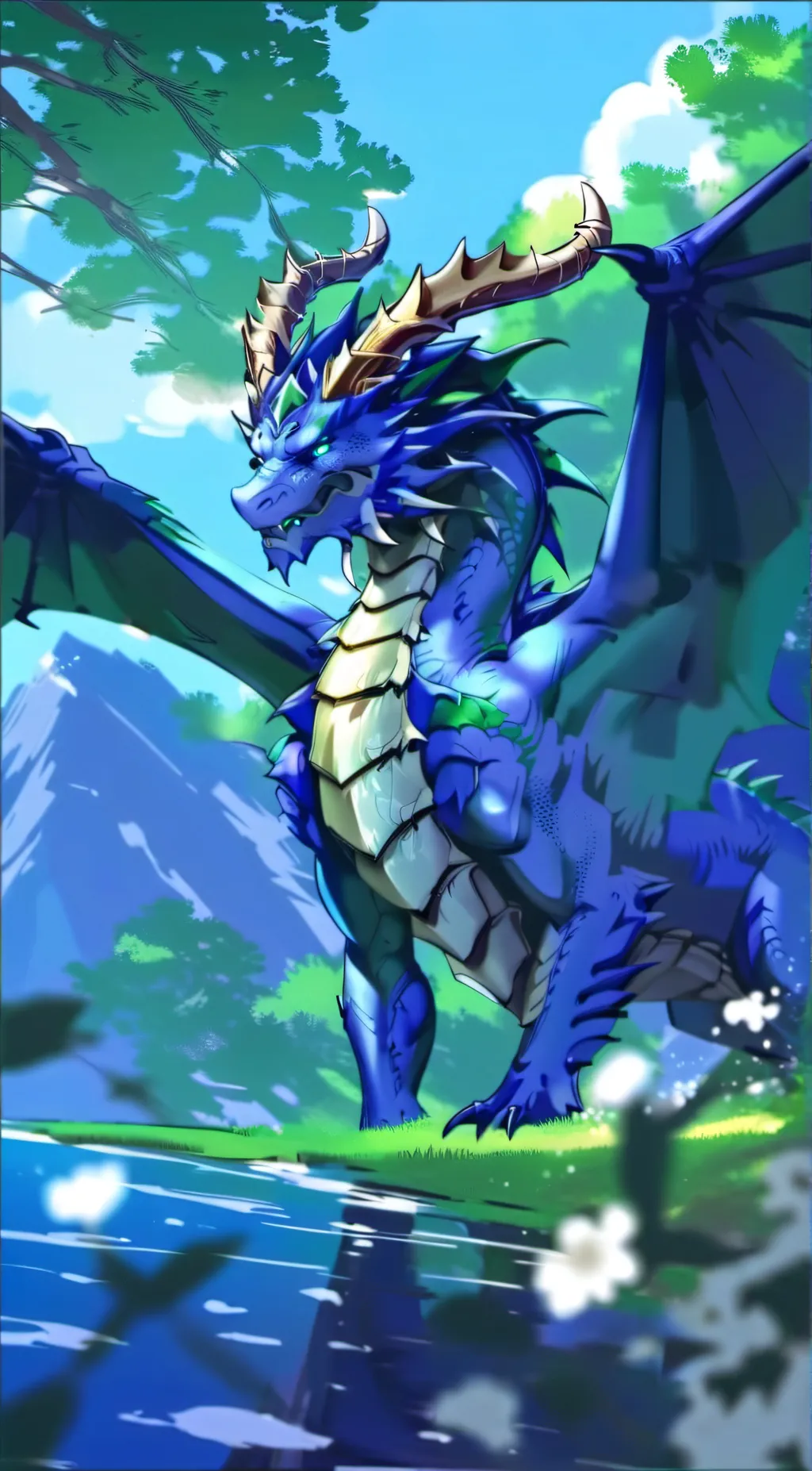 ai character: HTTYD background