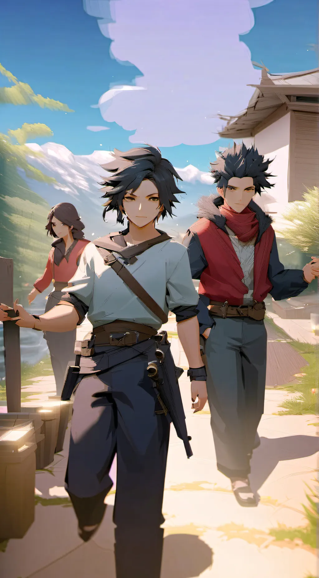 ai character: COY background