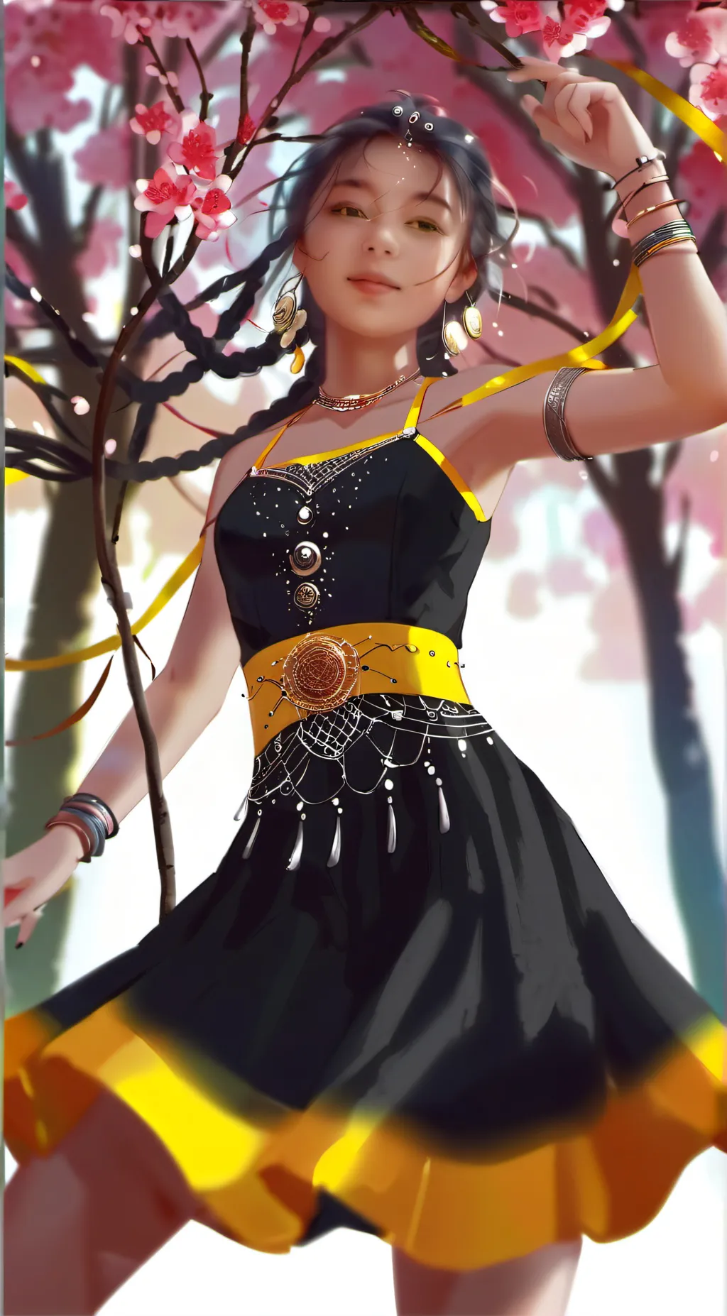 ai character: Lily background