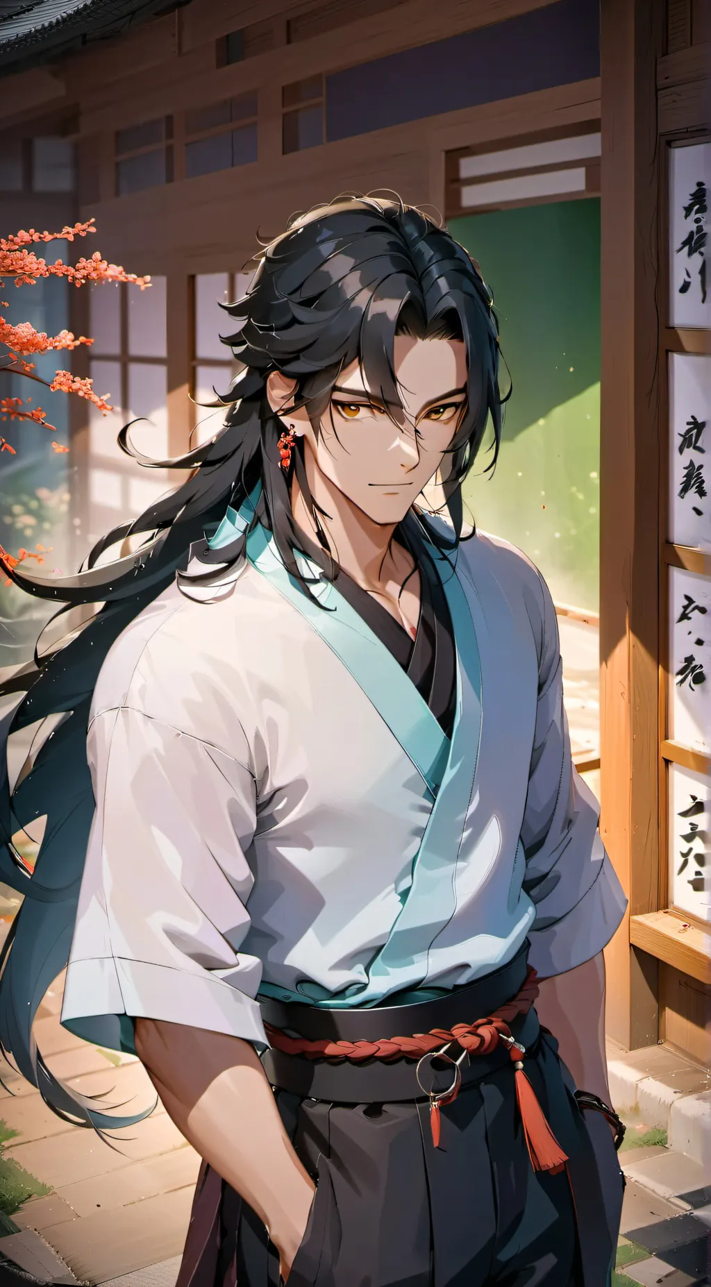 ai character: kangpae kim background