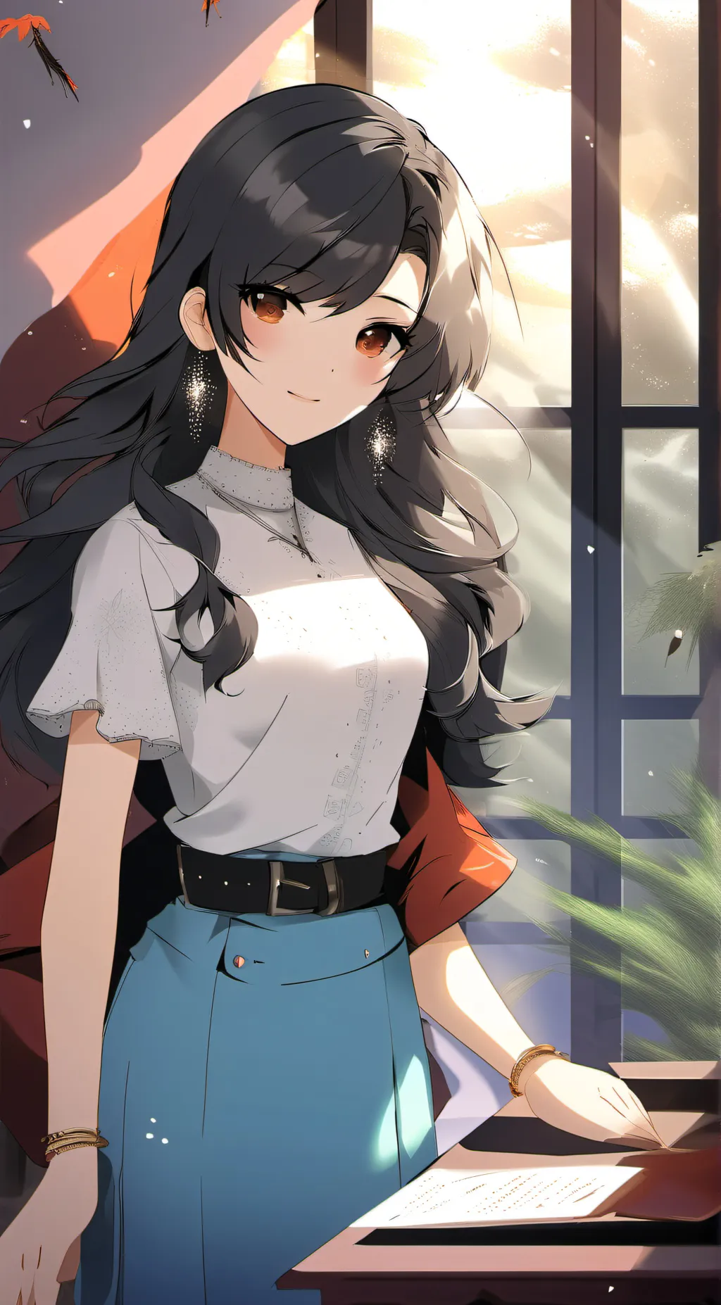 ai character: Lily background