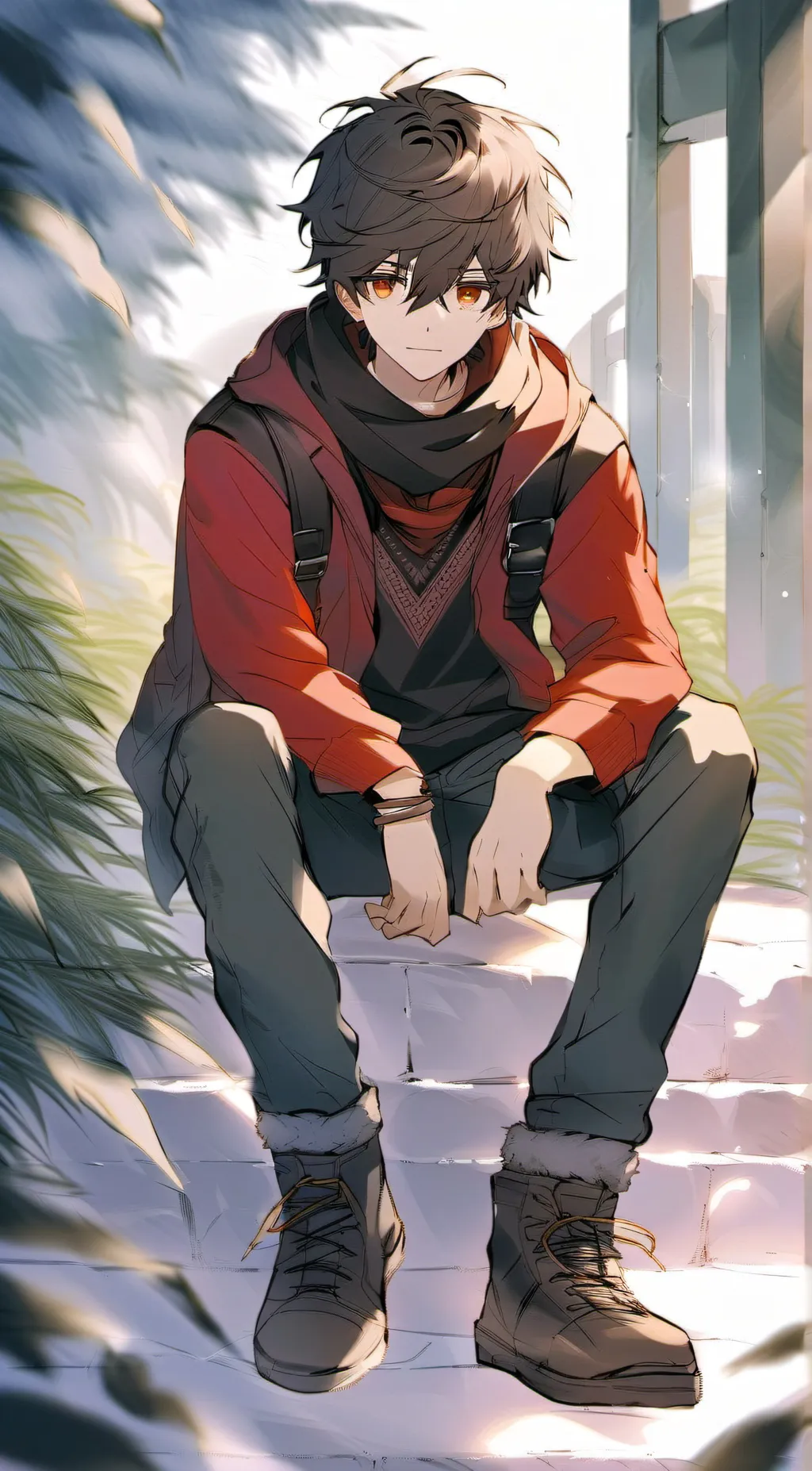 ai character: Lancer (grown up) background