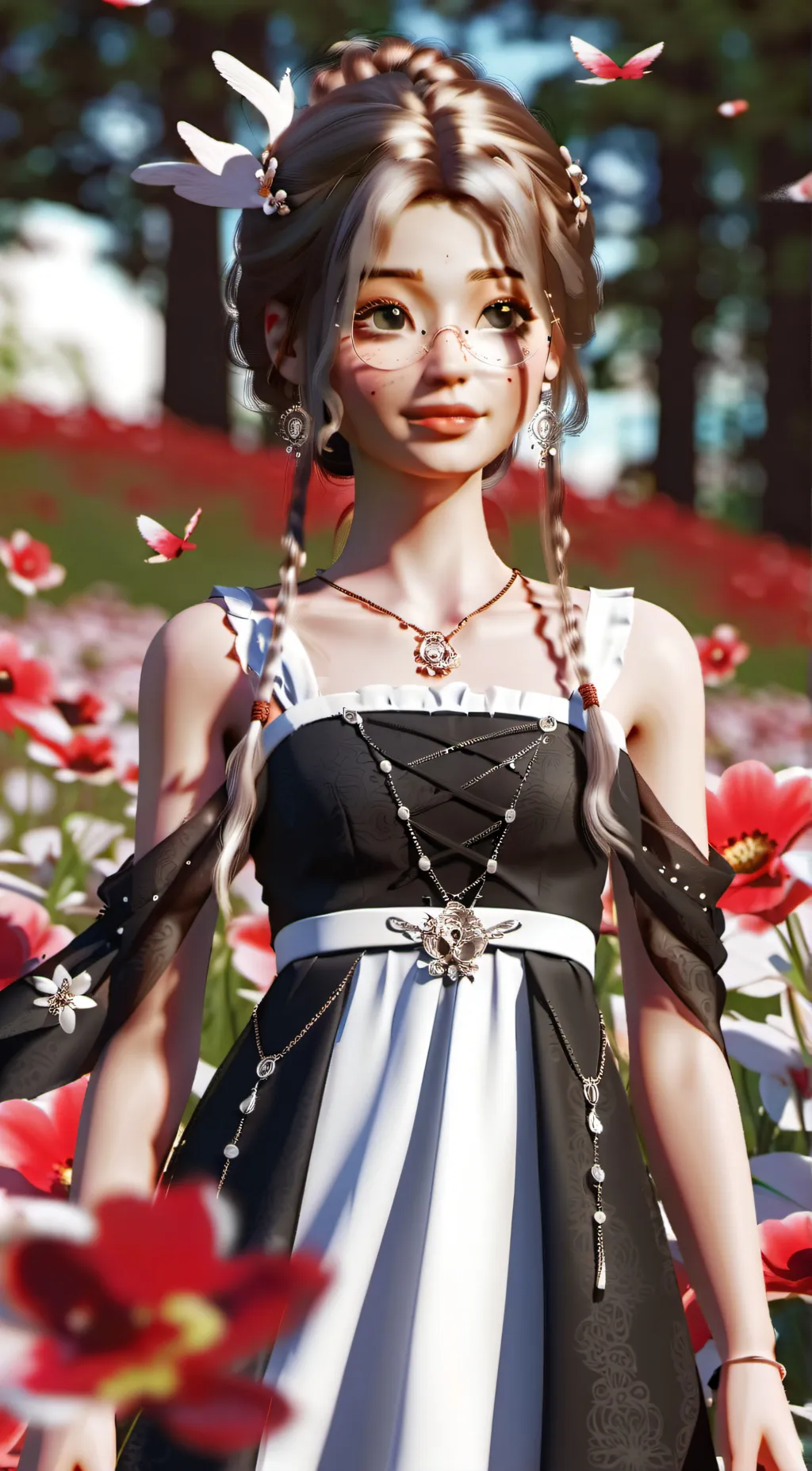 ai character: Olive  background