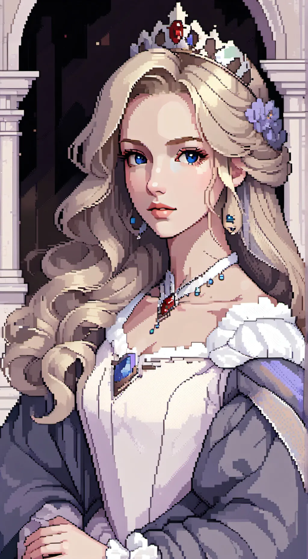 ai character: Maria  background