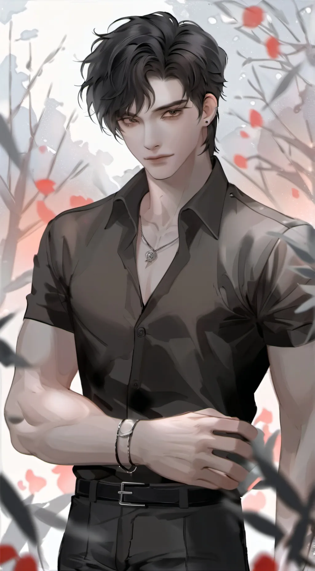 ai character: adam background