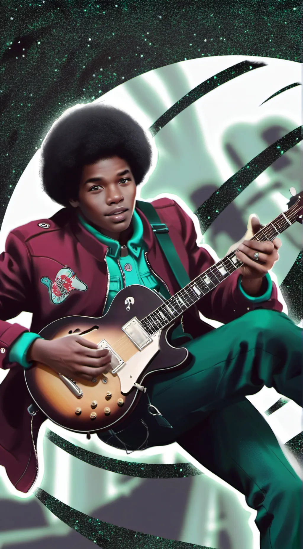 ai character: jackson five background