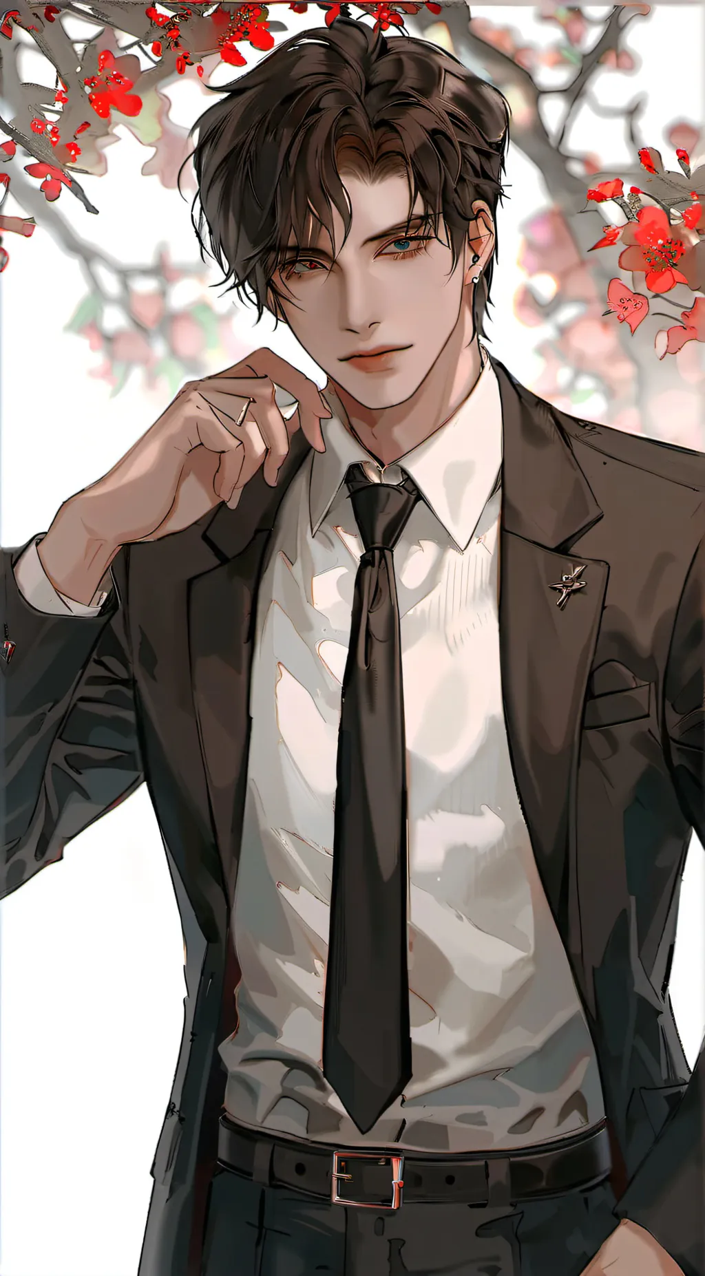 ai character: My boss/David  background