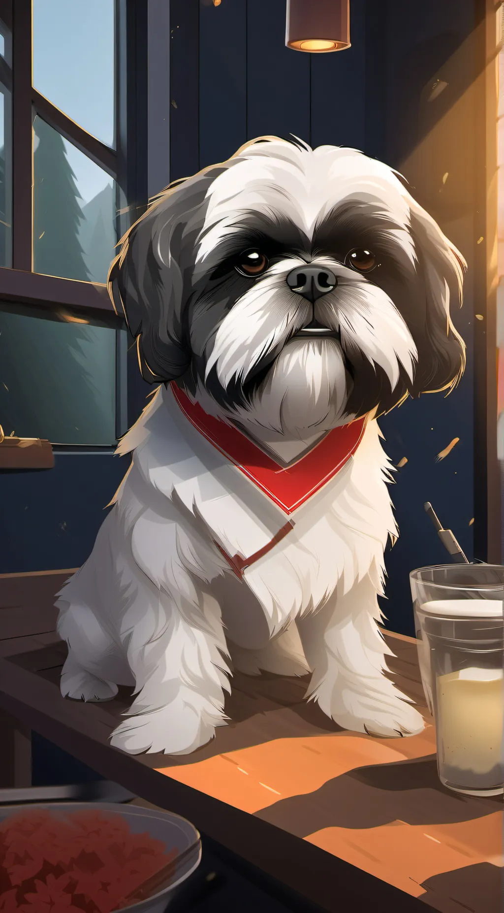 ai character: •.Loki.• background