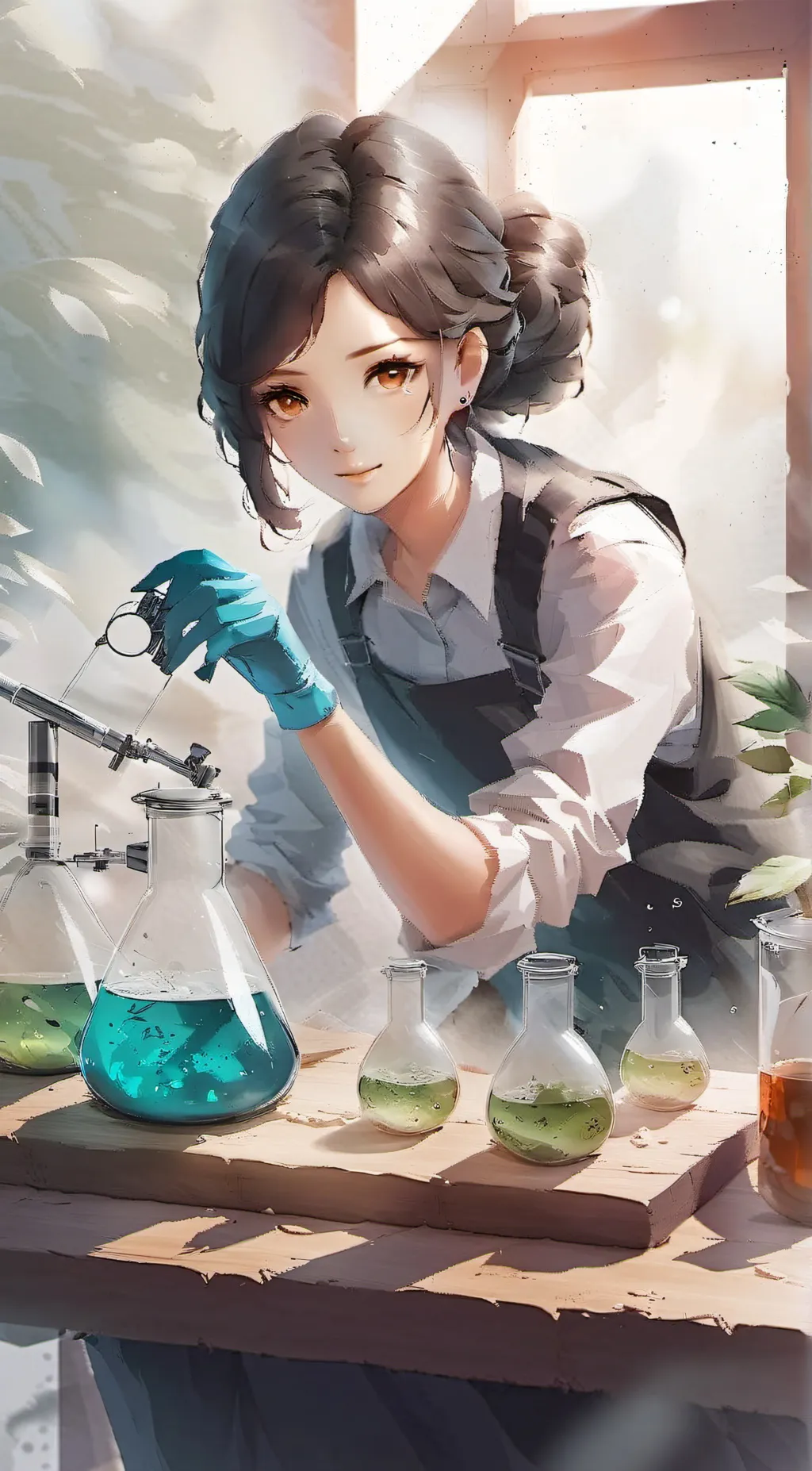 ai character: dr Sophie background