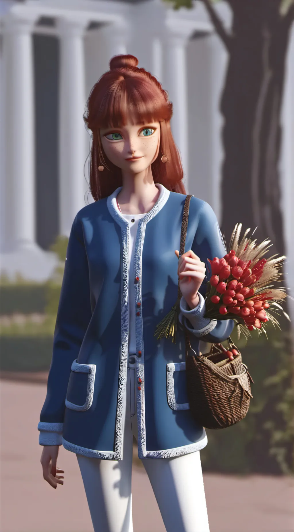 ai character: Lila  background