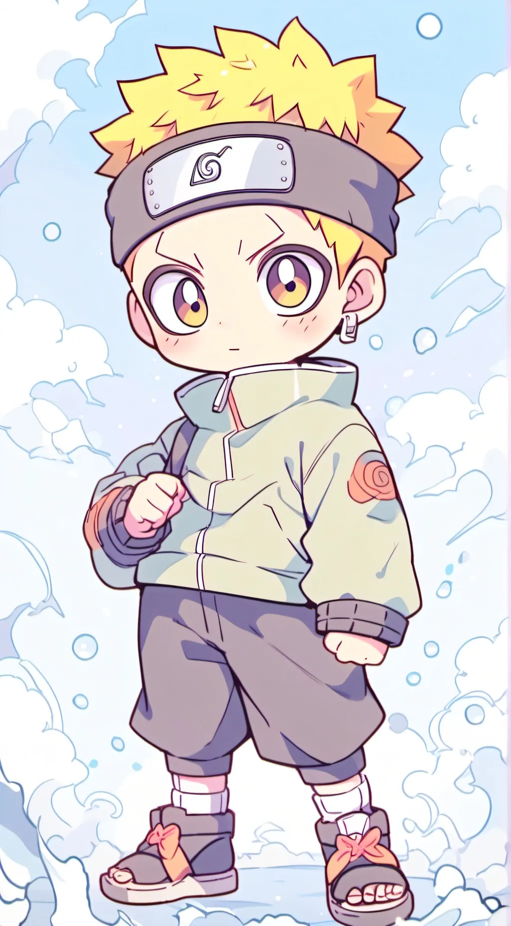 ai character: Naruto background