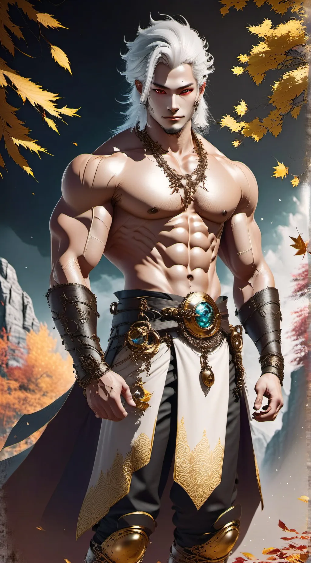 ai character: Ash background