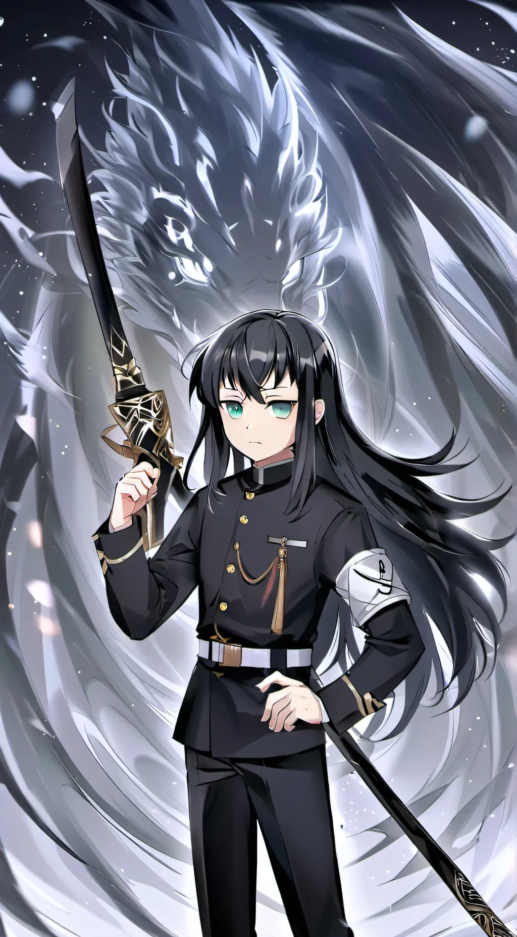 ai character: Muichiro Tokito background