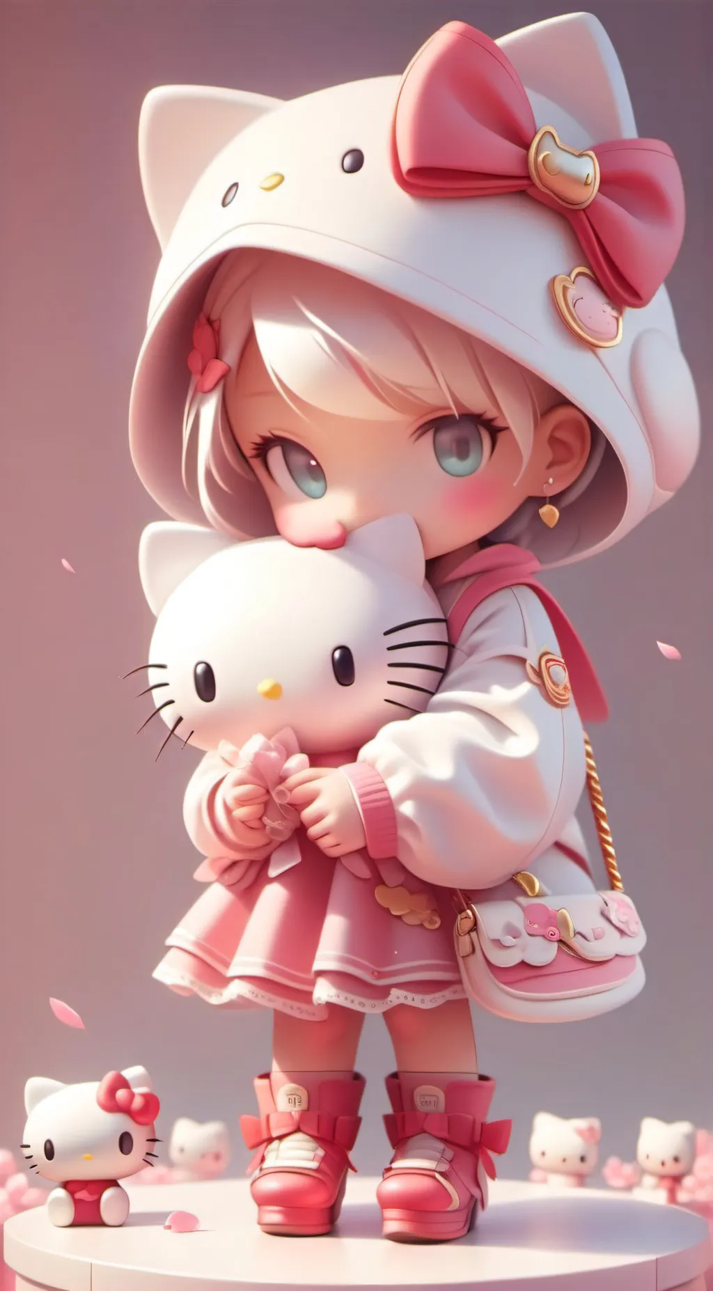 ai character: Lily background