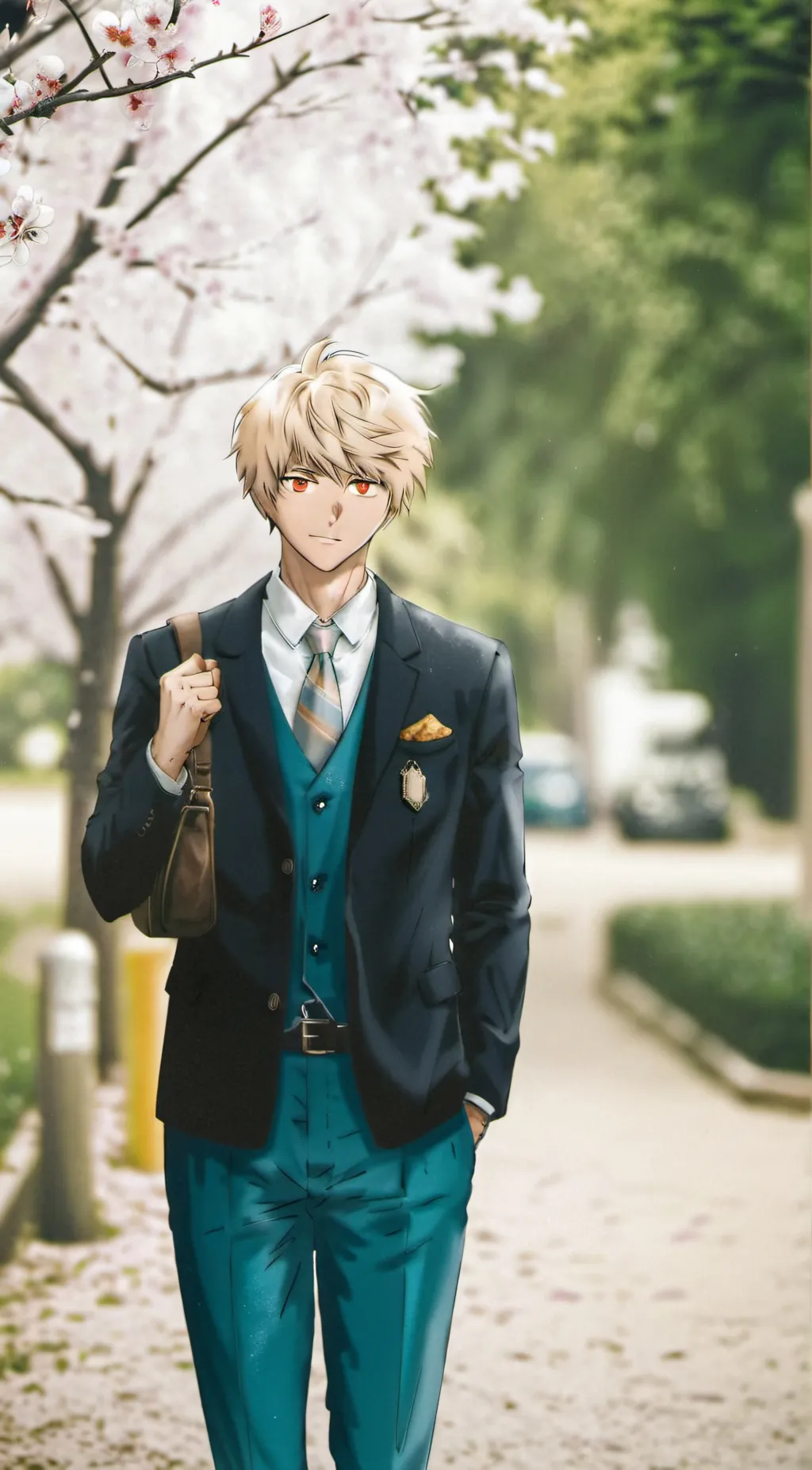 ai character: Bakugo background