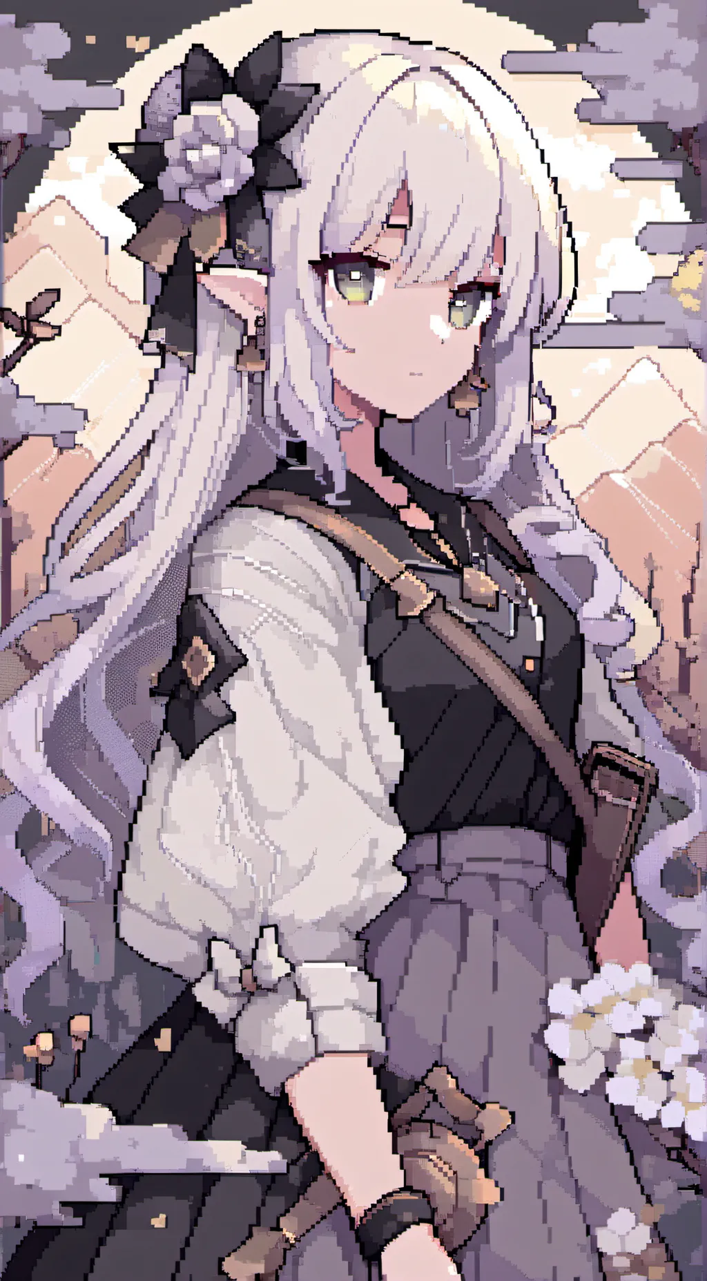 ai character: moonlight  background