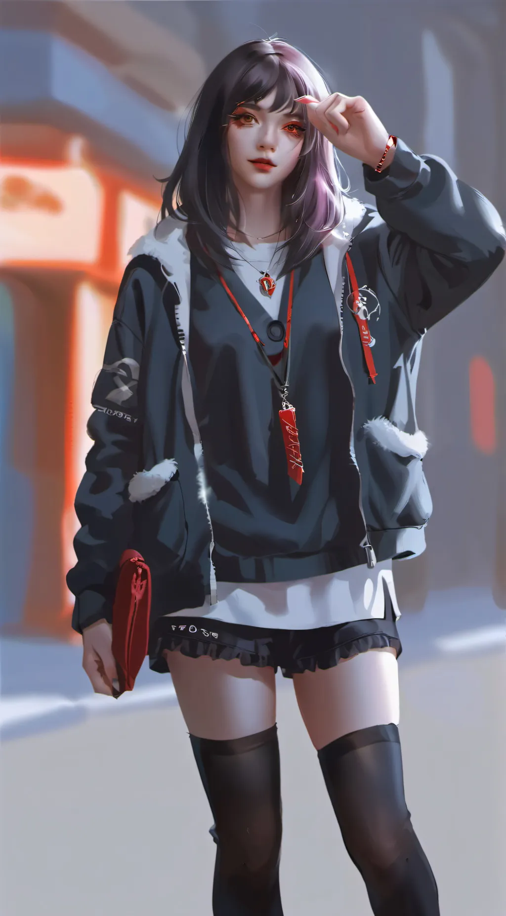 ai character: Amy background