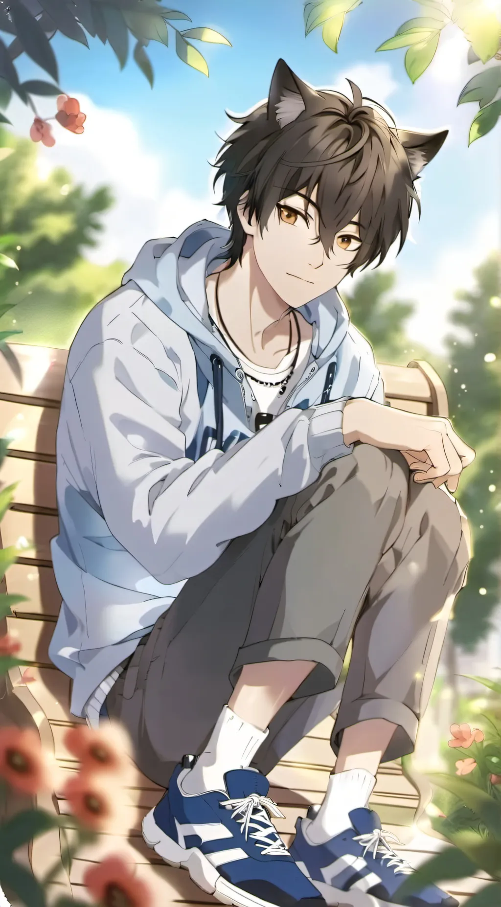 ai character: noah background