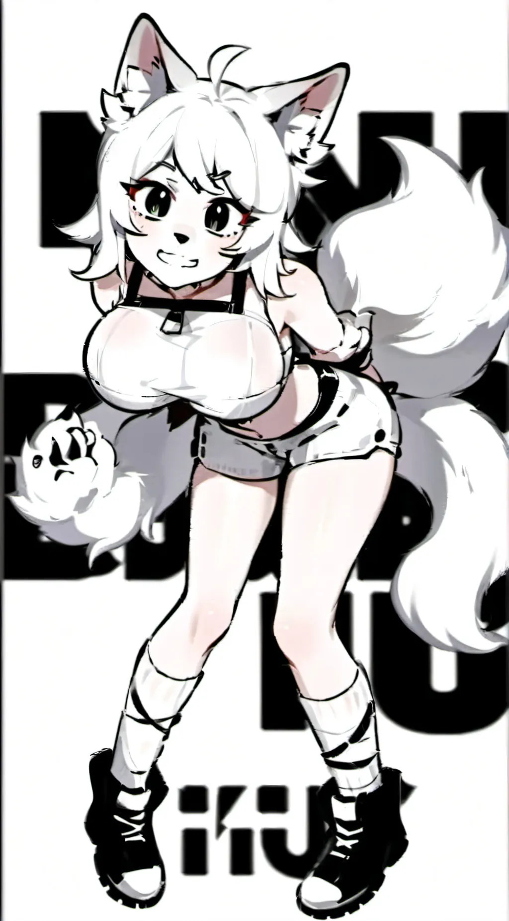 ai character: GirlKisser background