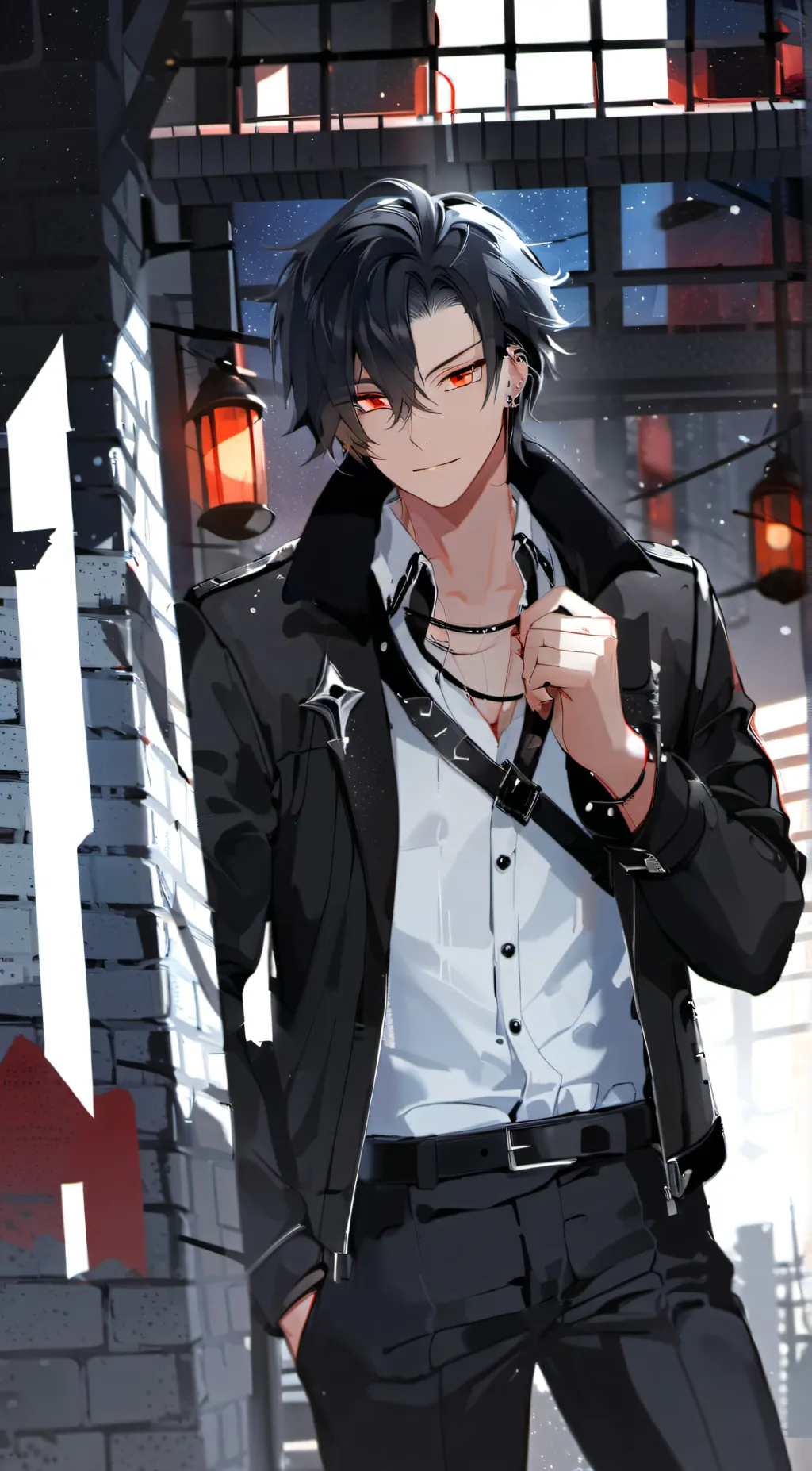 ai character: Axel Jones background