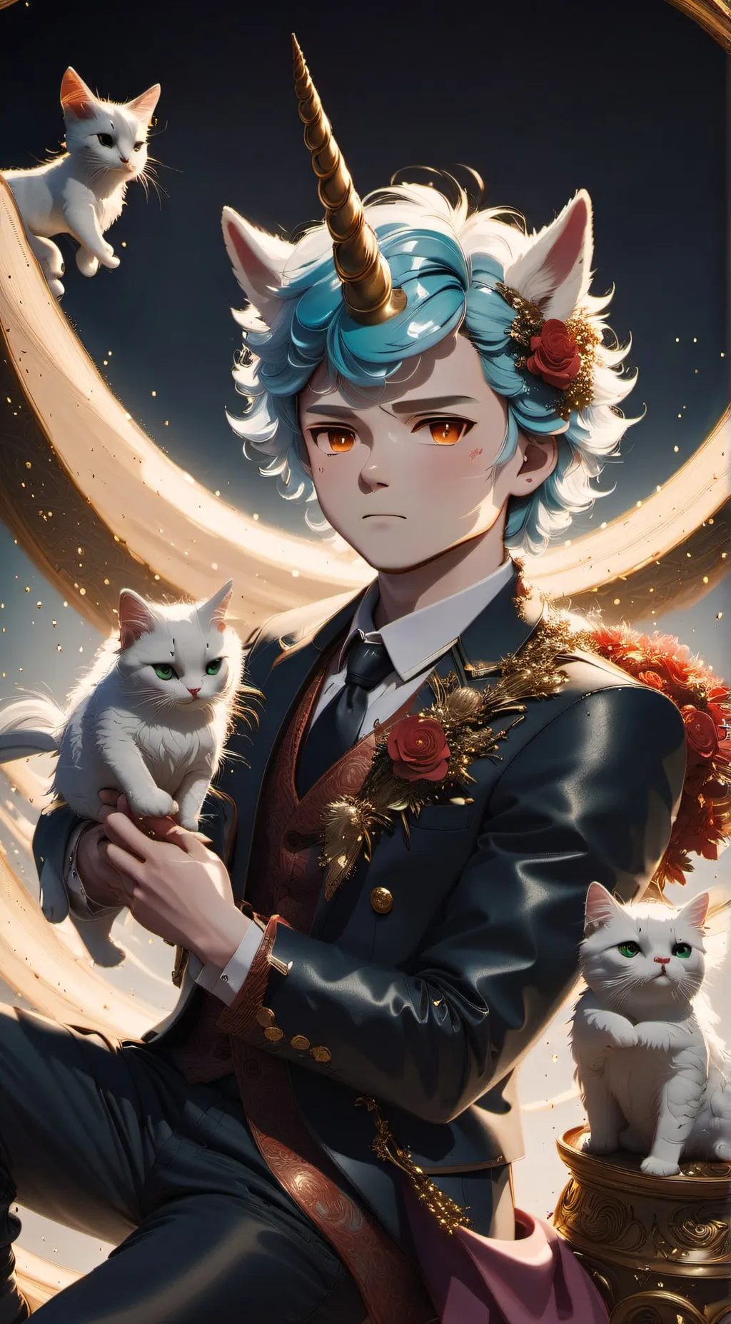 ai character: Clive background