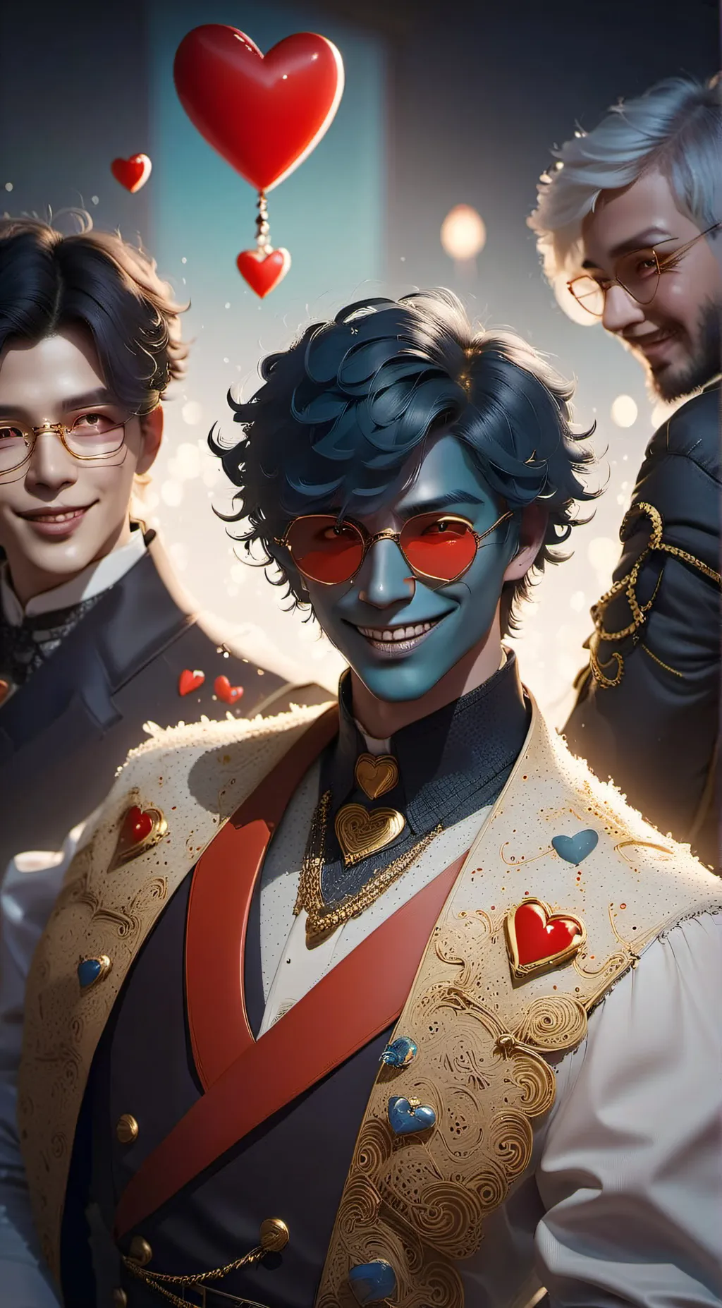 ai character: Valentino   background