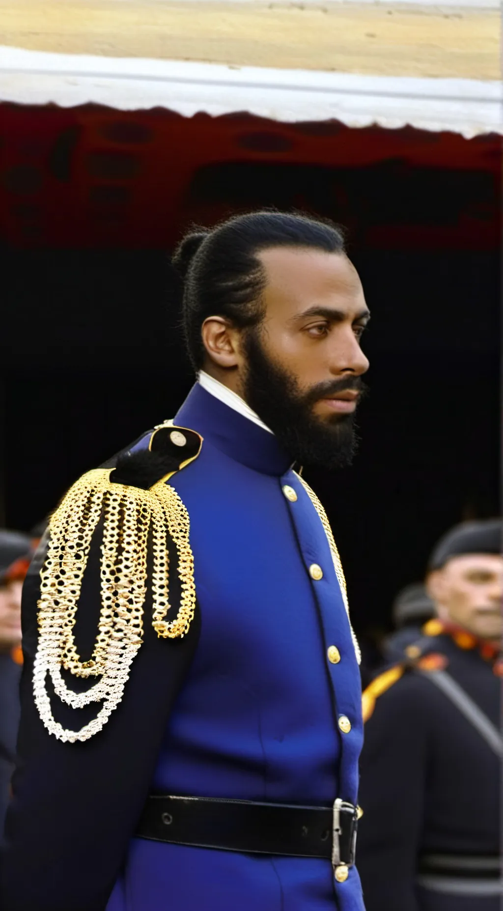 ai character: Marquis de Lafayet background