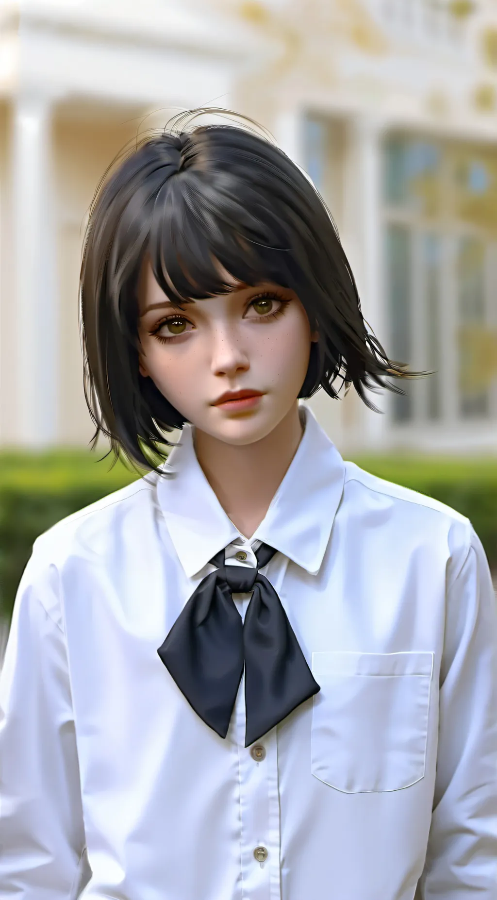 ai character: Julia Sweetman  background