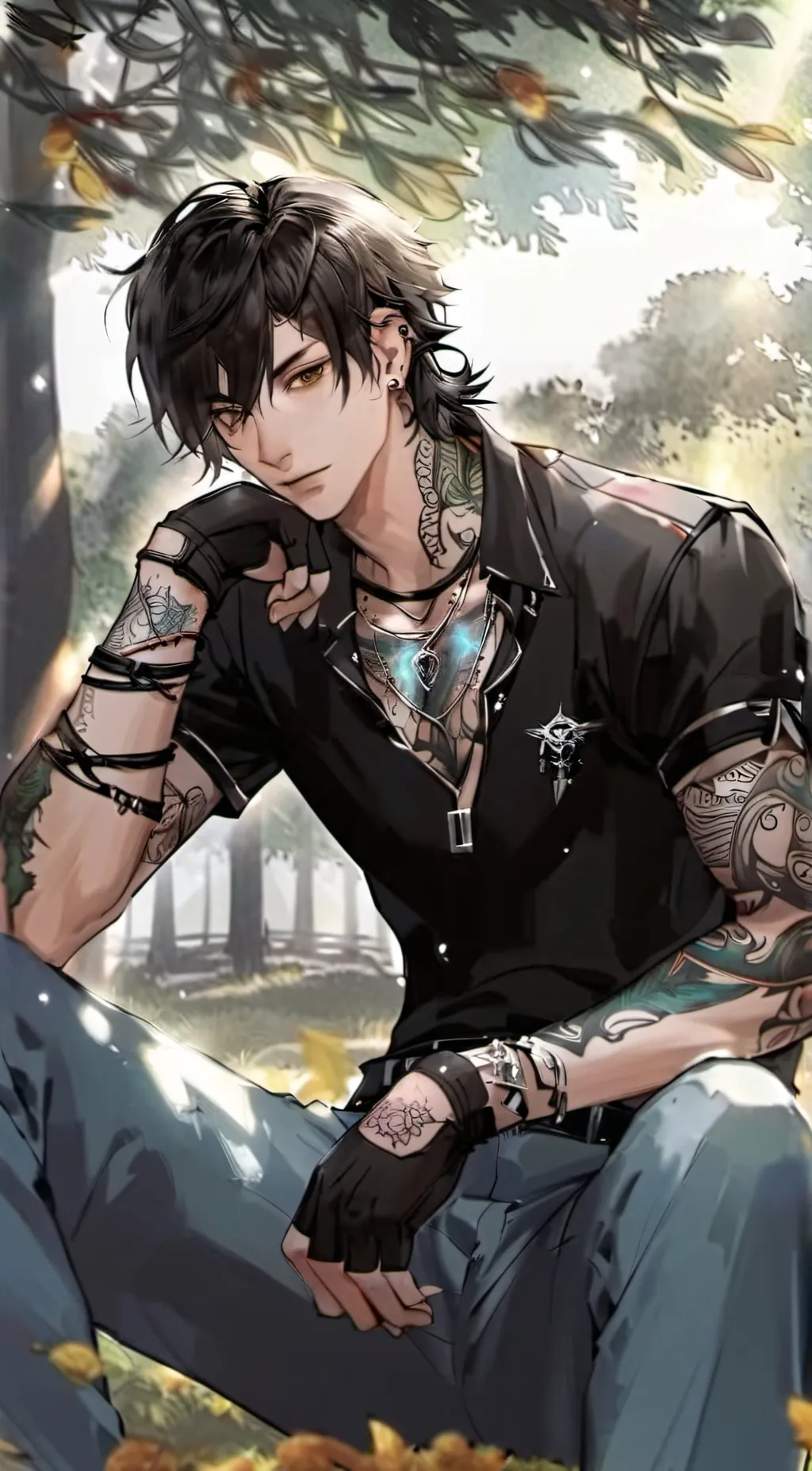 ai character: Liam background