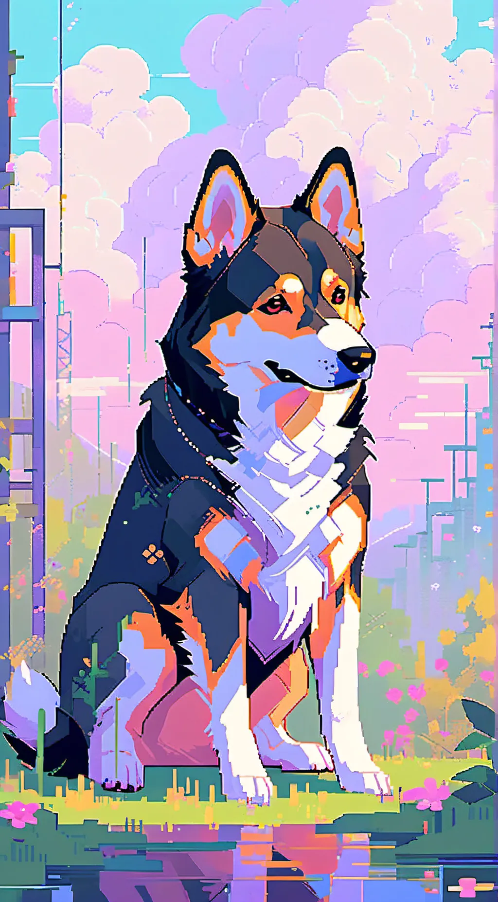 ai character: sparkie boo background