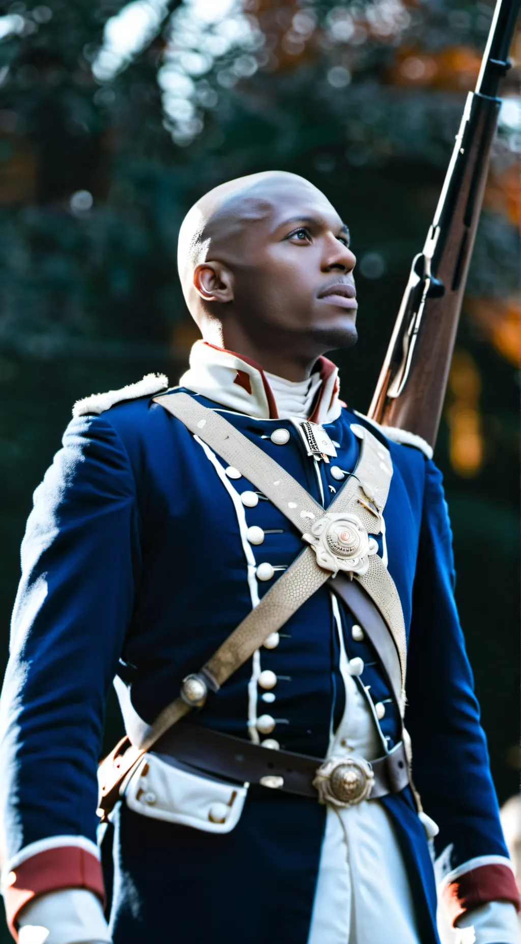 ai character: Allen Burr background