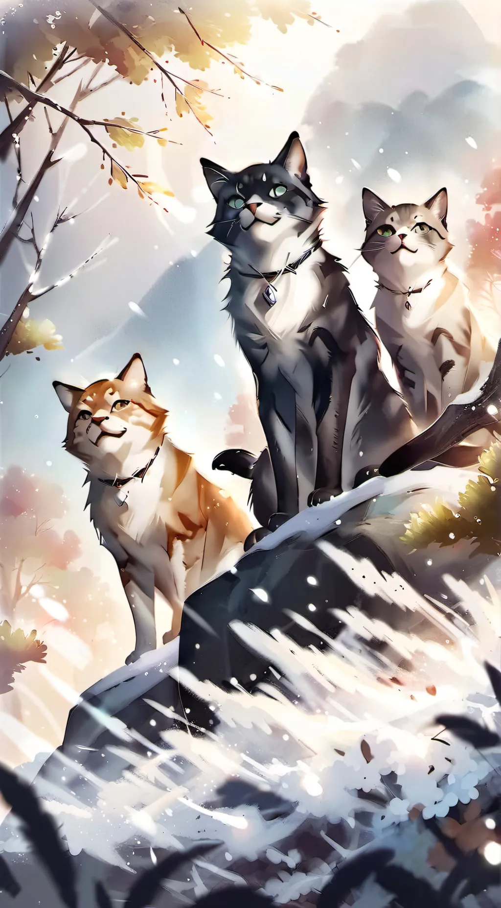 ai character: Jax,   Kate,  max background