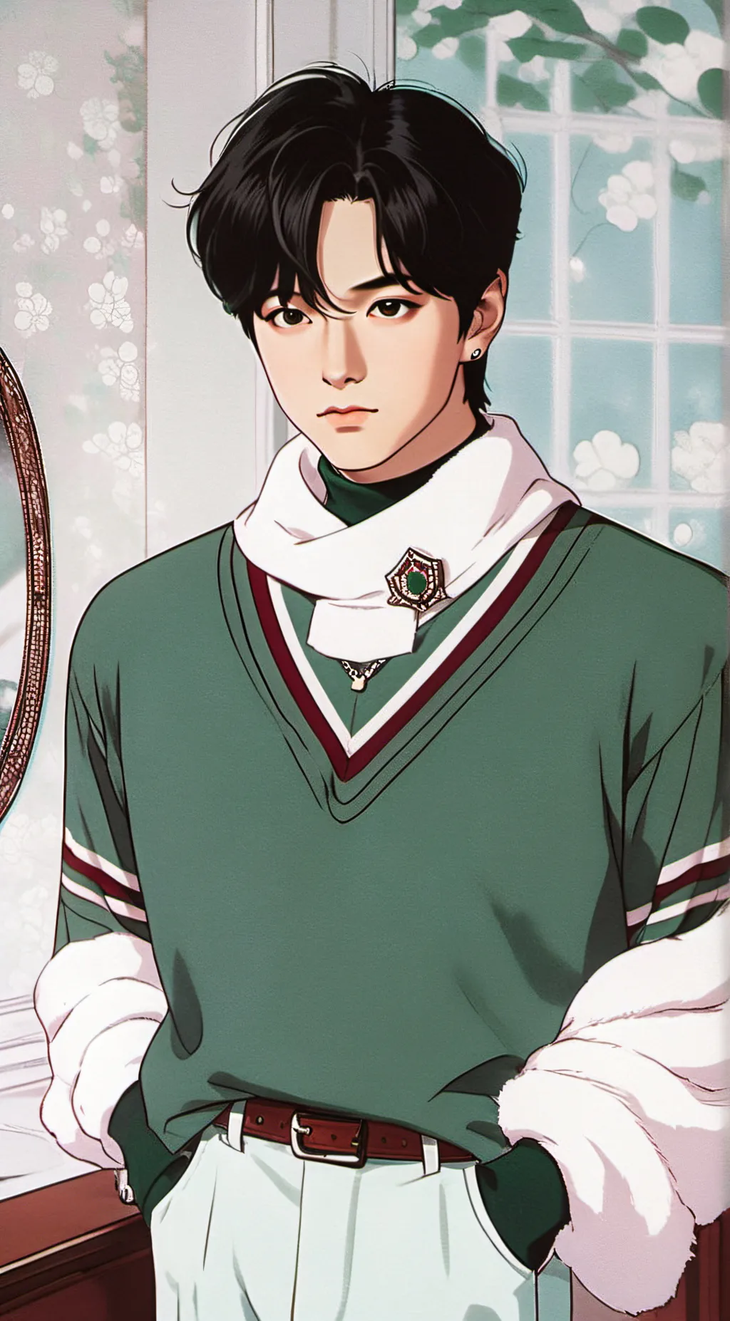 ai character: park jungwon background