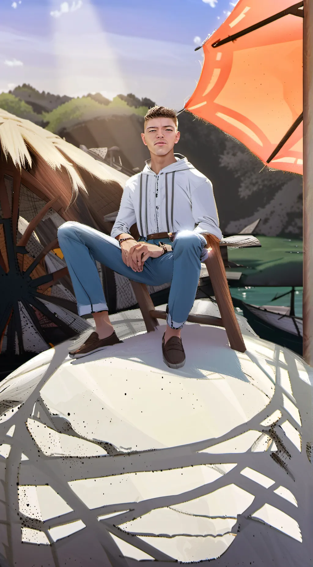 ai character: Luke background