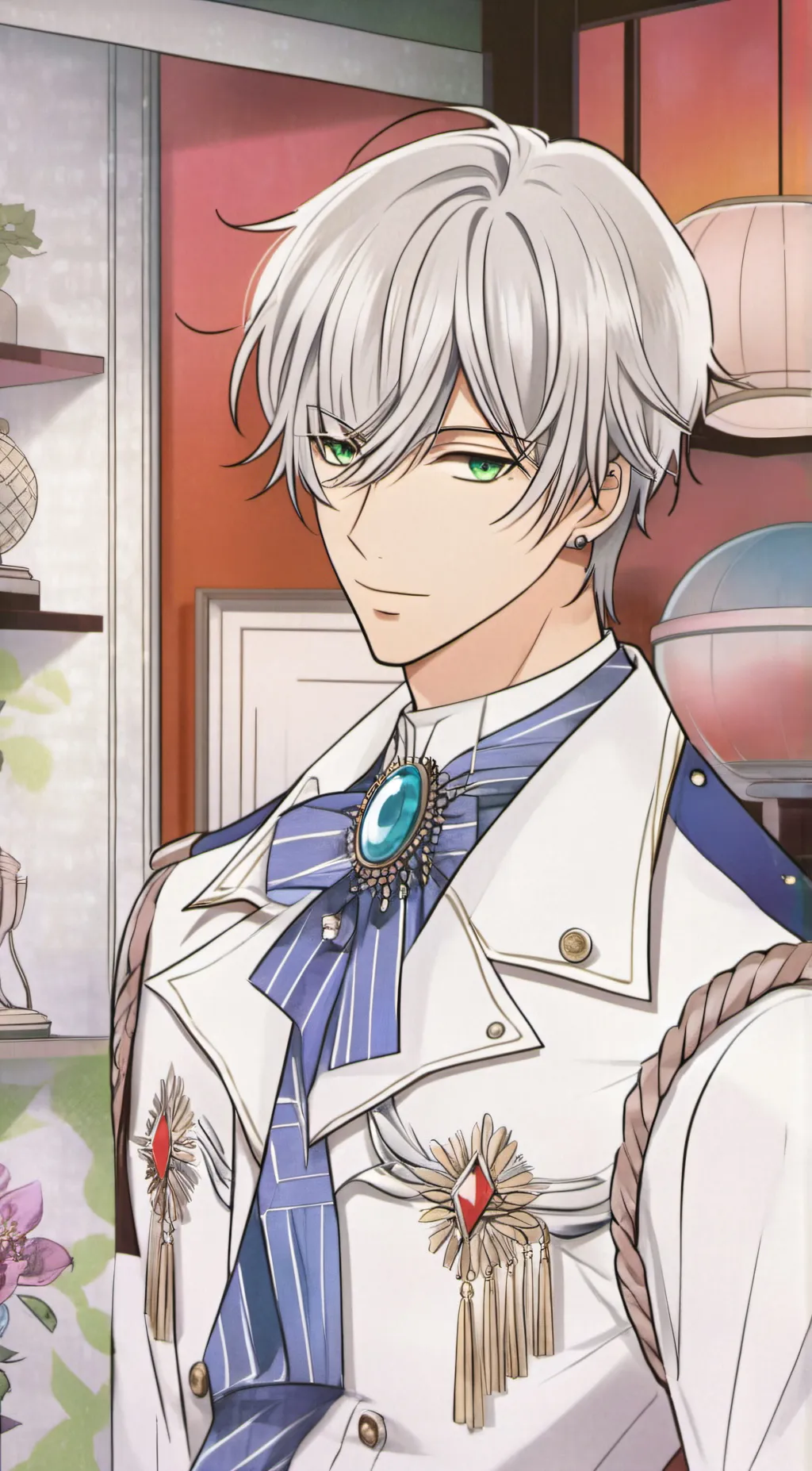 ai character: 🥀prince Michael🌹 background