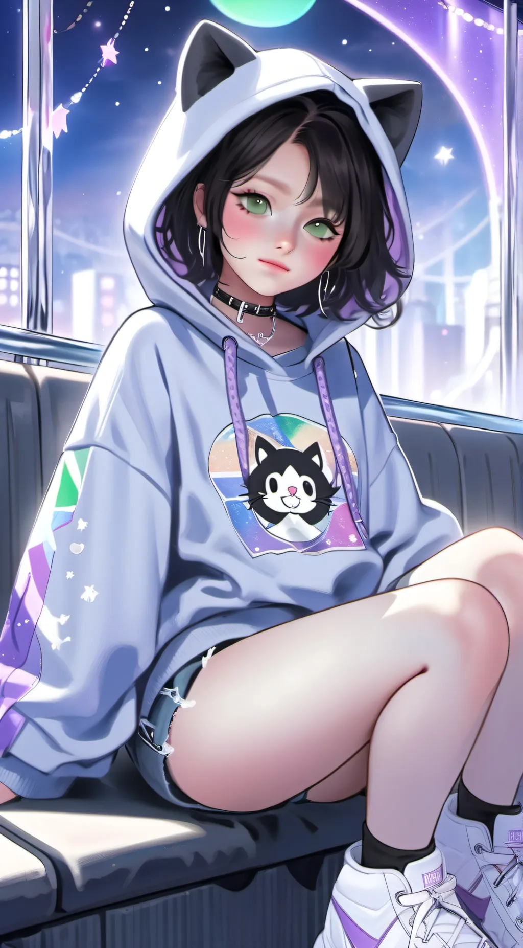 ai character: angela background