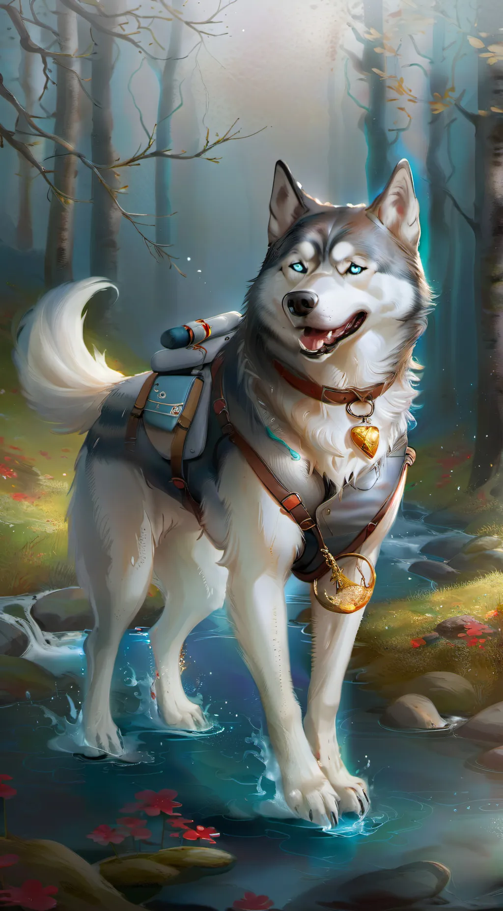 ai character: ax background