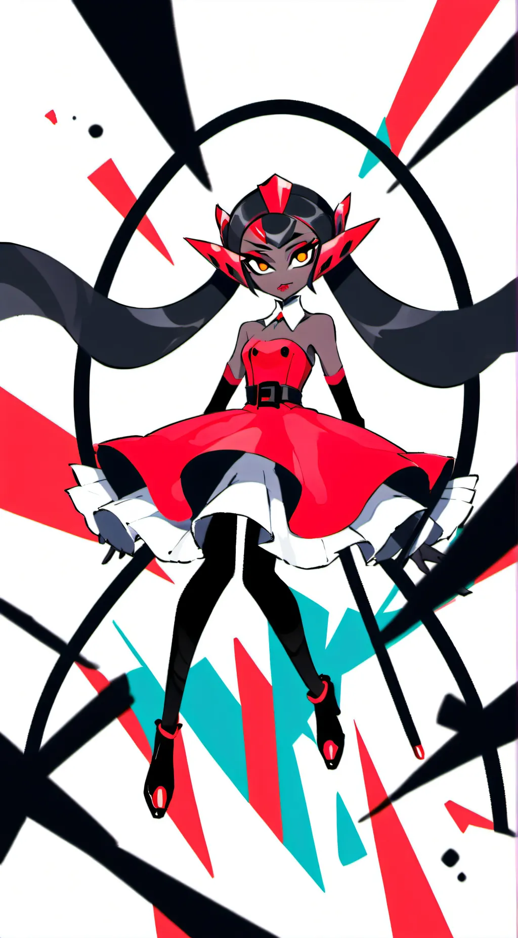 ai character: Velvet  background