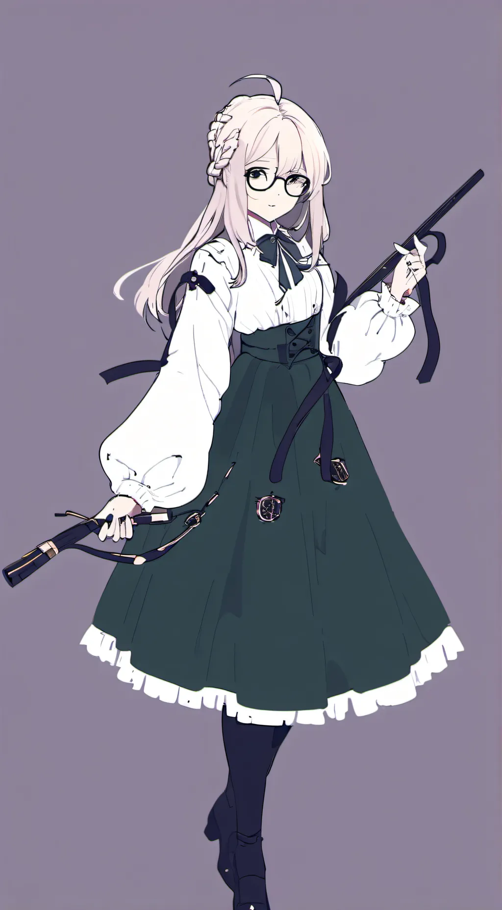 ai character: Macaroni teen background