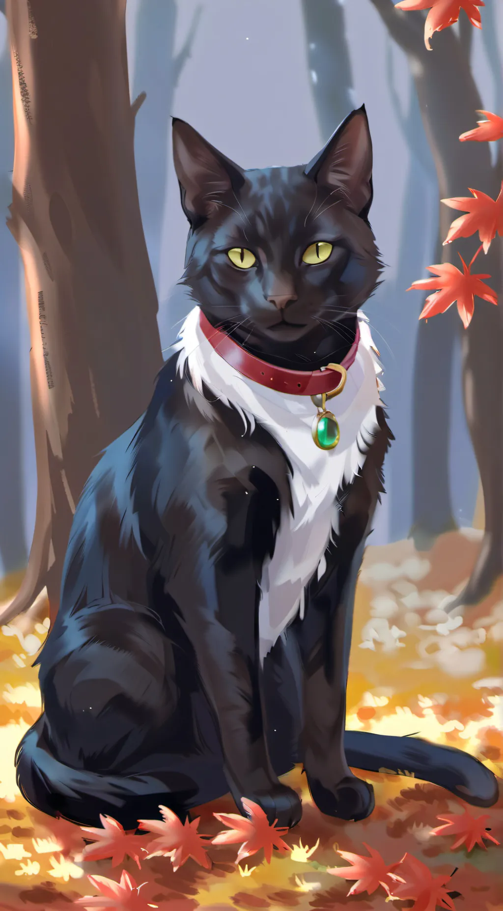 ai character: †Shadow step!† background